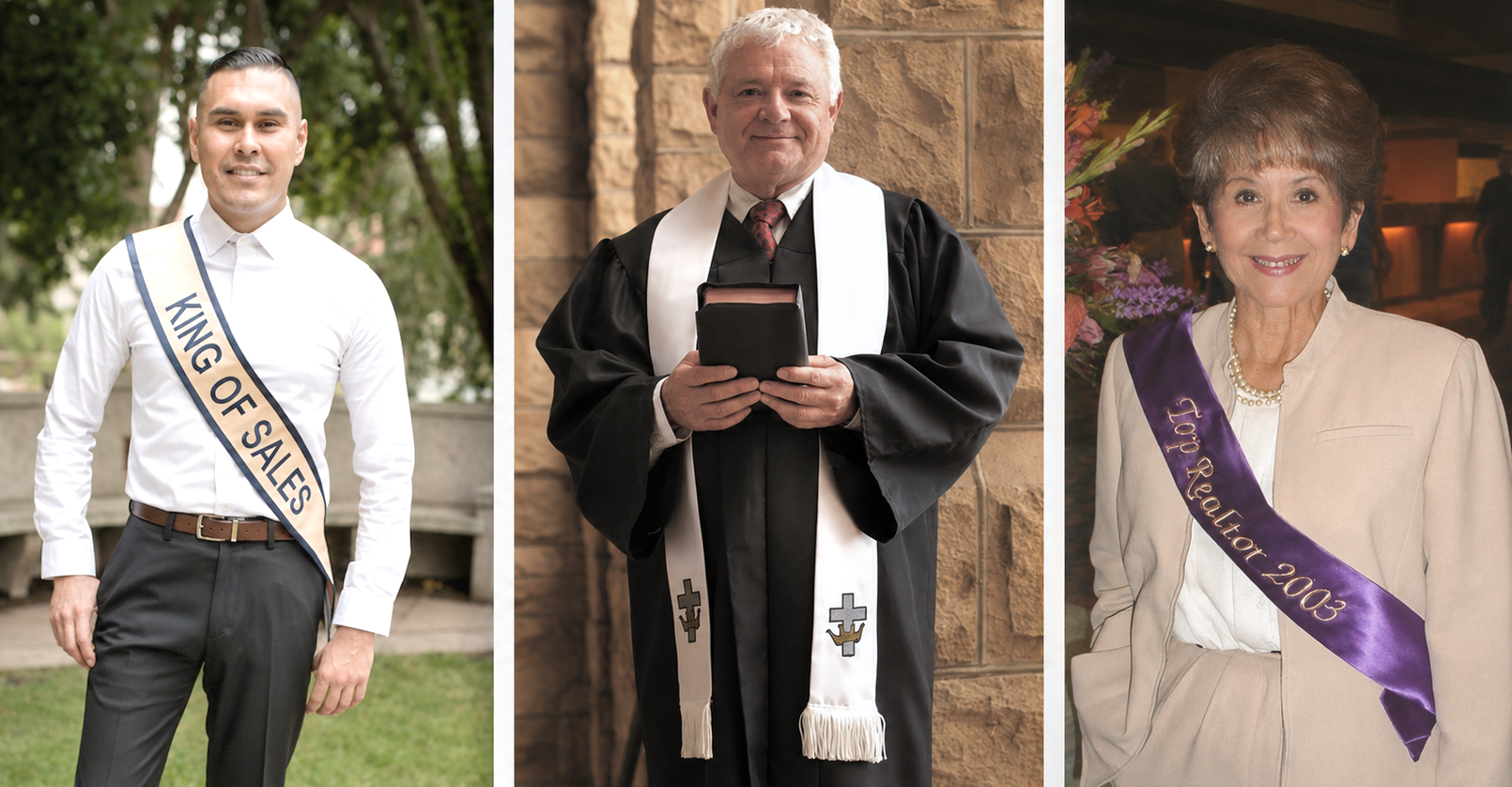 Man in Clergy Stole