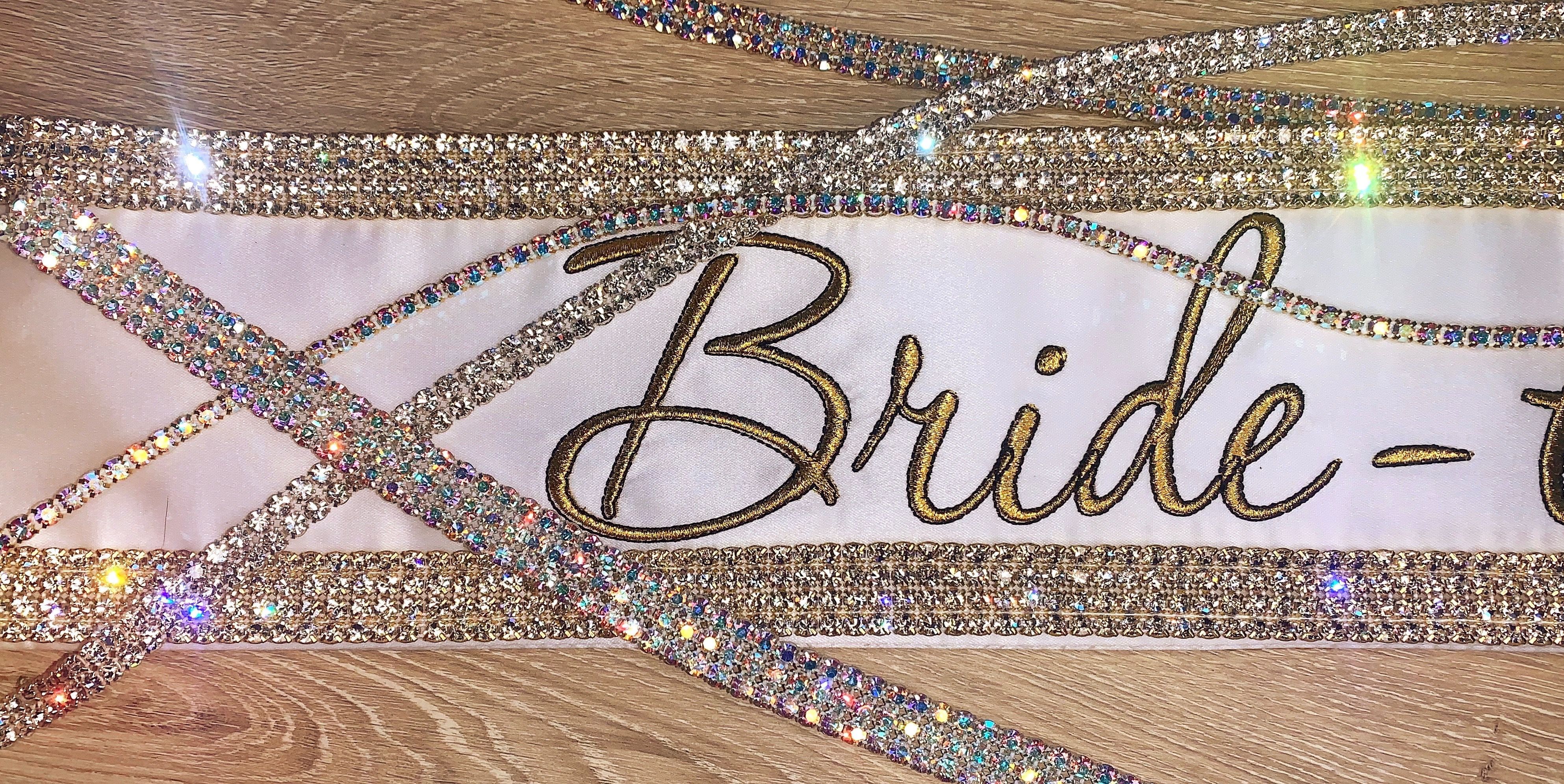 Pageant Sash with extra sparkle