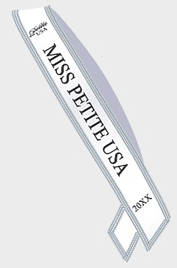 Miss Petite USA National Sash