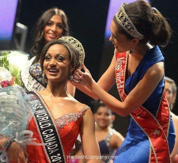 Miss World Canada 2013 Camille Munro Crowning