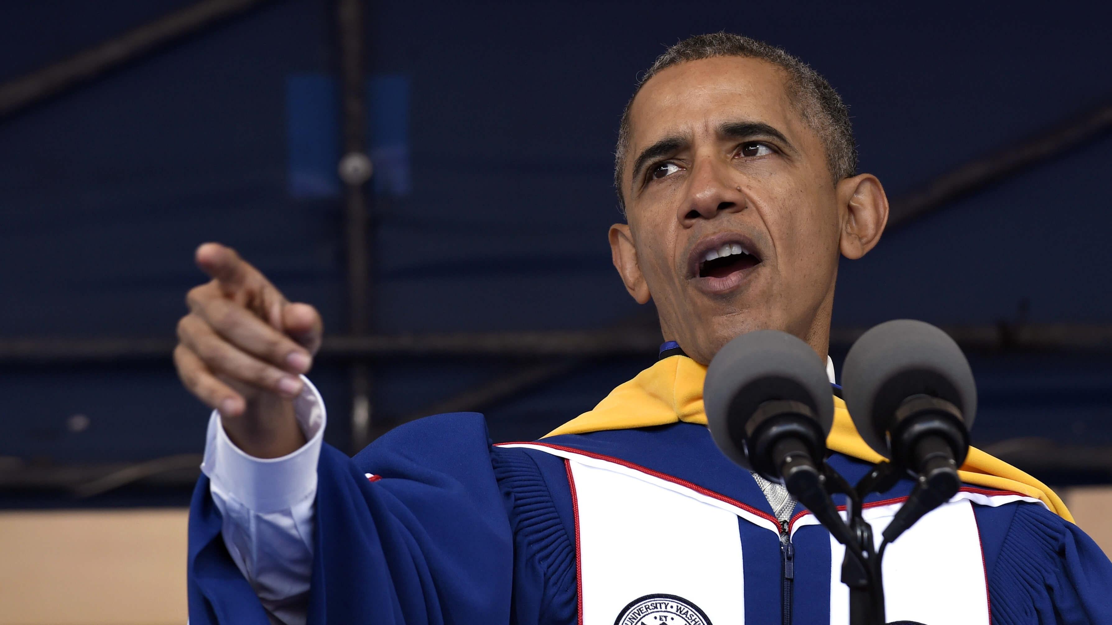 barrack obama at howard university