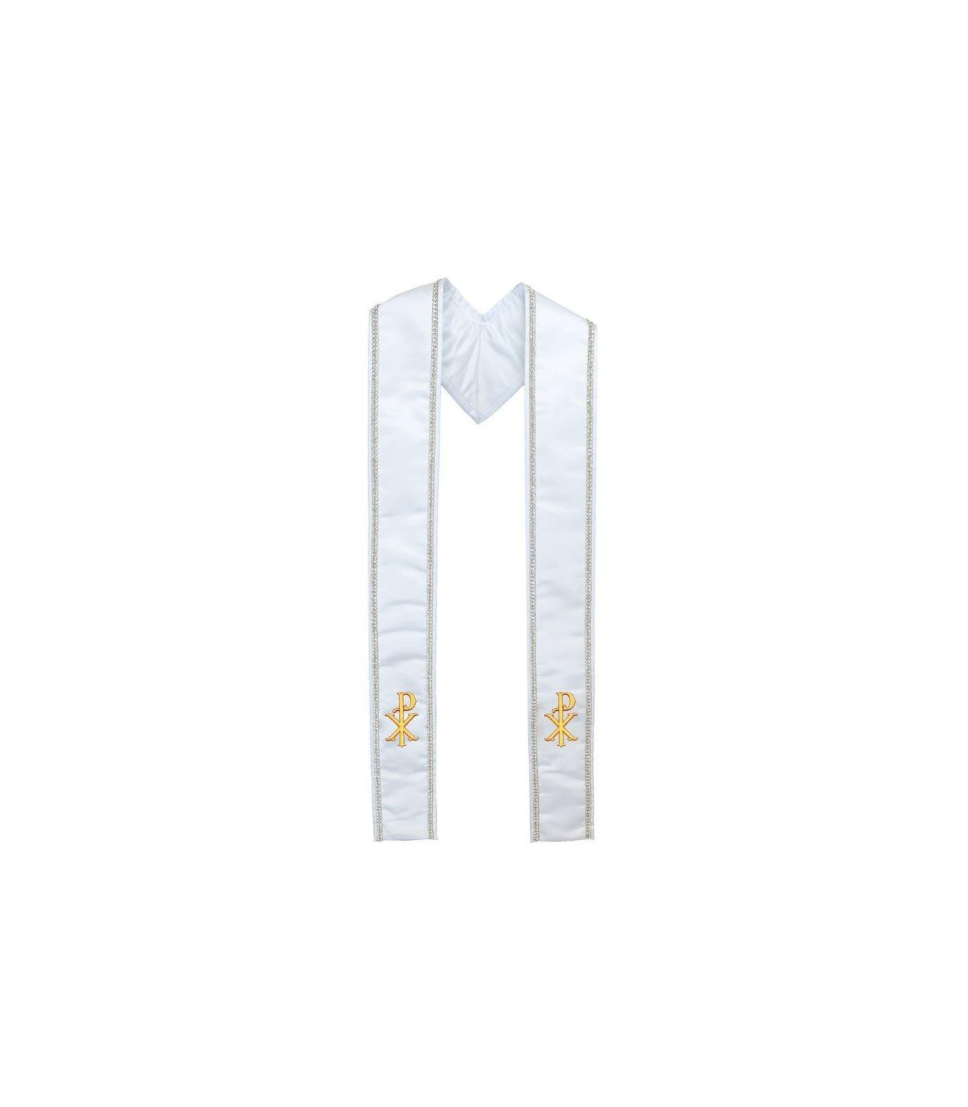 christ_name_symbol_clergy_stole_white_wr