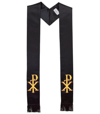 christ_name_symbol_clergy_stole_black_wf