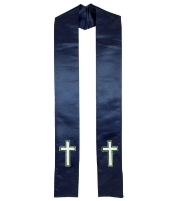 christian_cross_clergy_stole_navy_blue