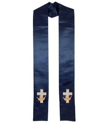crown_w_cross_clergy_stole_navy_blue