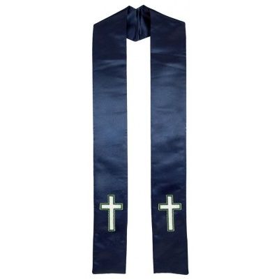 christian_cross_clergy_stole_navy_blue