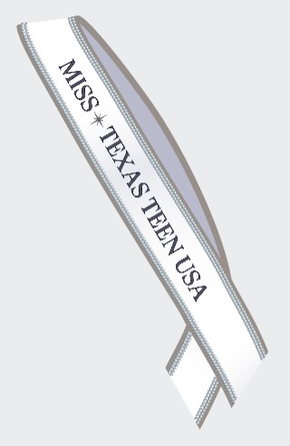 Miss USA Teen State Sashes