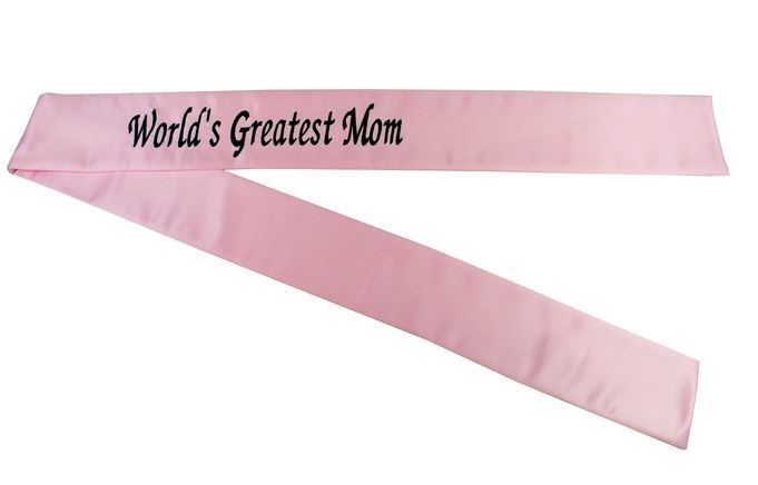 World s Greatest Mom Pink Pageant Style Sash world-s-greatest-mom-pink-pageant-style-sash