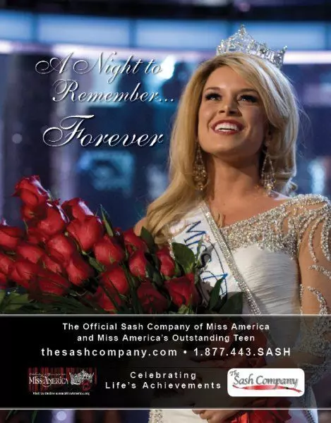 Miss America Sponsorship Participation Magazine Cover Page 2011
