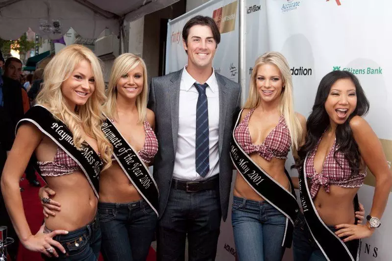 The Hamels Foundation and Playmates Charity Event Photo