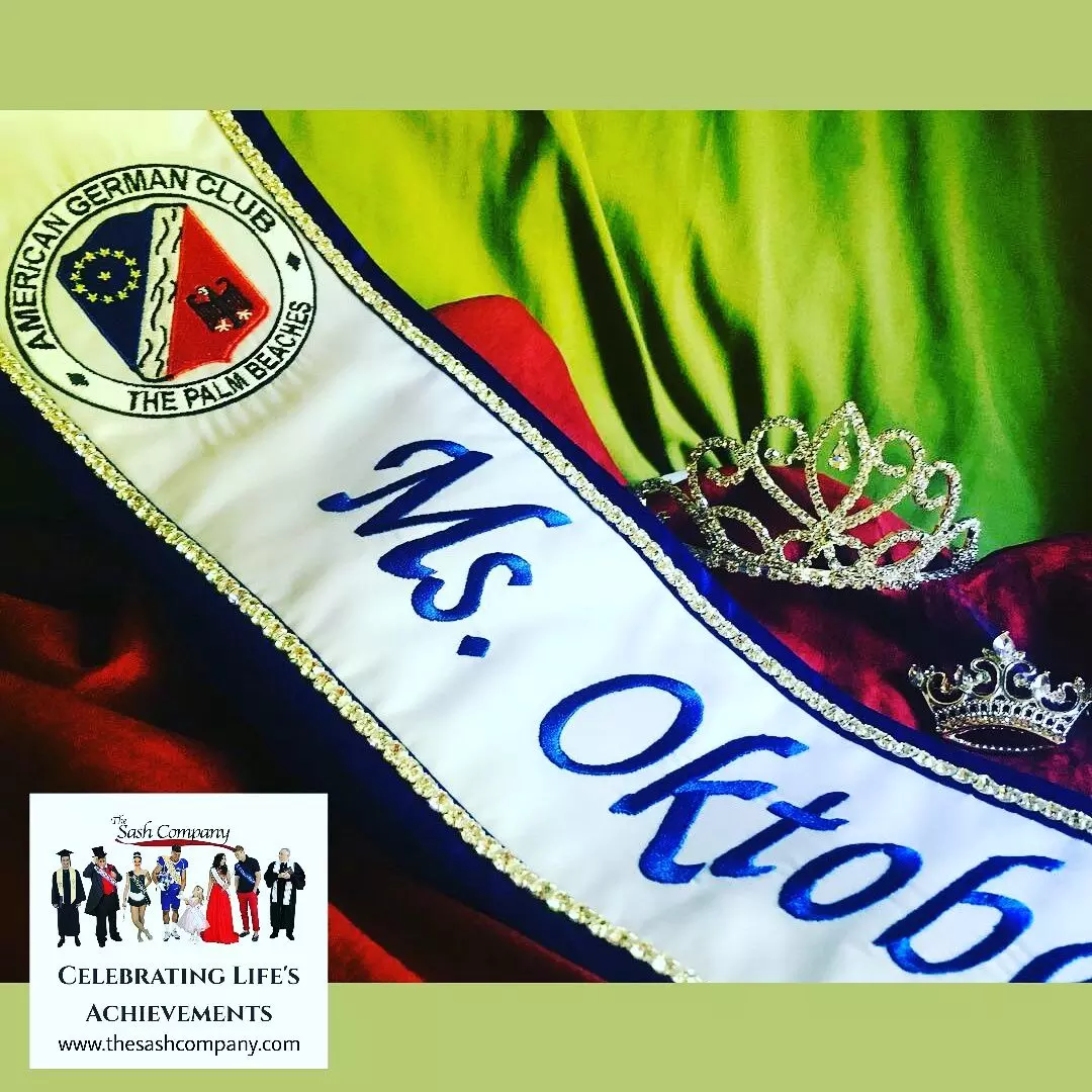 Oktoberfest Sash and Crown