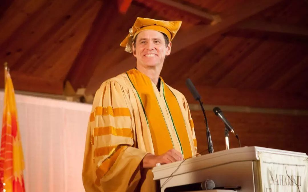 Jim Carrey MUM graduation speech