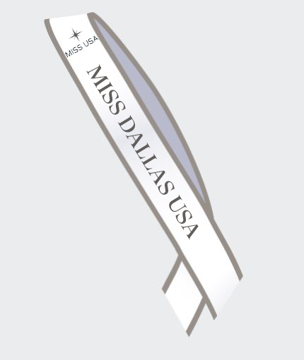 Miss USA Local Sash