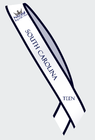National Imperial Miss State Official Sash
