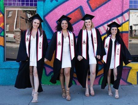 Custom Graduation Stoles - Sorority group