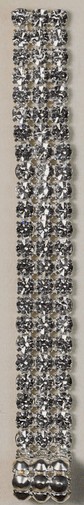 Clear Diamond rhinestones with silver prongs